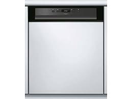 Lave vaisselle SEMI ENCASTRABLE  WHIRLPOOL WBC 3C26 B semi encastrable 14 couverts Inox 