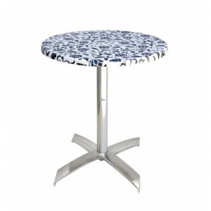 Electro mbh | Table bistrot ronde Ø 60 cm socle en X