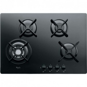 Plaque de cuisson 4 feux WHIRLPOOL 'AKT 5000/NB'- Noir