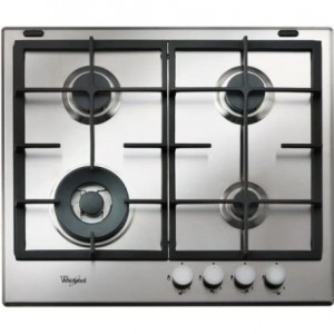 Plaque Whirlpool 4 FEUX 60CM - INOX (GMA 6422/IX)
