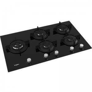 PLAQUE DE CUISSON WHIRLPOOL 5 FEUX  AVEC THERMOCOUPLE - NOIR 'GOA925NB'