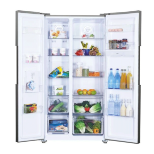 Réfrigérateur Candy SIDE BY SIDE | 529 Litres - No Frost  - Inox - CHSBSO