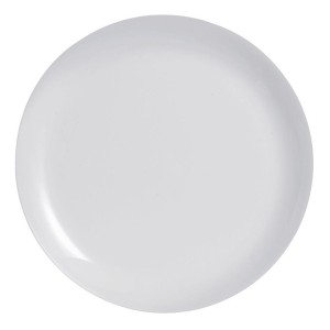 Assiette Plate Luminarc Diwali  25 Cm Blanc