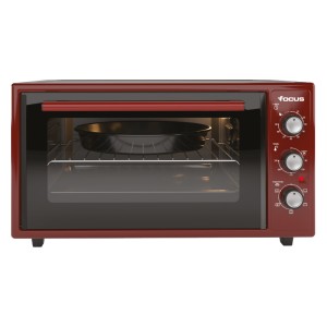 Four Électrique Ventilé FOCUS F45R 45L - Rouge