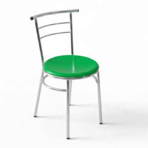 CHAISE CHROME CASA ASSISE PISTACHE