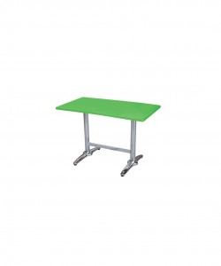 Table restaurant TOP WERZALIT SOCLE ALU 120*80 cm