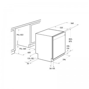 LAVE VAISSELLE FOCUS 12 COUVERTS F502B