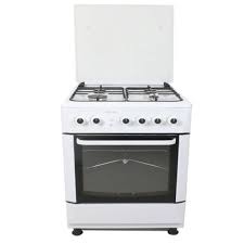 Cuisinière à gaz PROCOOK TG6640BL 60cm - Blanc