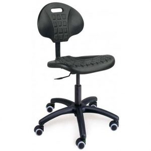 Chaise Tabouret Tulip base chromé