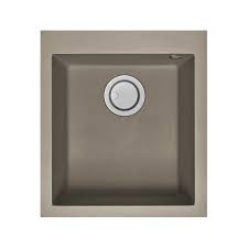 Evier 41cm graniteck 1 bac  QUADRA.40A FOCUS