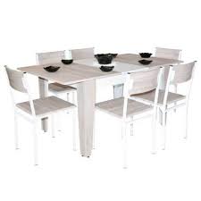 PACK TABLE SALLE A MANGER EXTENSIBLE+6 CHAISE SERENA