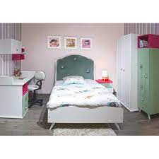 Chambre à coucher enfant CINDY (Lit + Table de nuit + Armoire 2P ) )