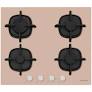 Plaque CS5427M01FFD  a gaz 4 feux 60 cm beige fonte 