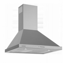 Hotte pyramidale SILVERLINE murale, 60 cm, Inox, 2240.60