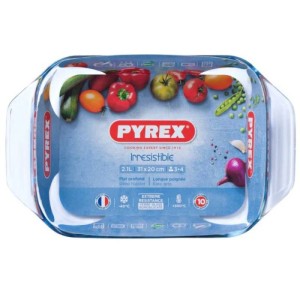 Plat Rectangulaire PYREX Irrésistible 31 x 20 cm