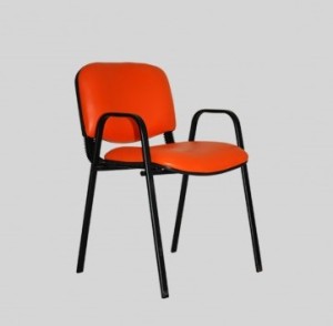 Chaise Attente ISO 1 Place Accoudoires Acier