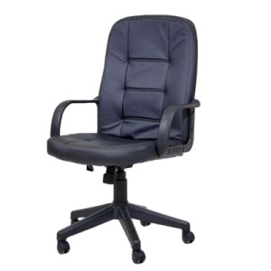 Chaise directeur BOMBA LC HD Base Chromé