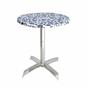 Table bistrot ronde Ø70cm socle en X