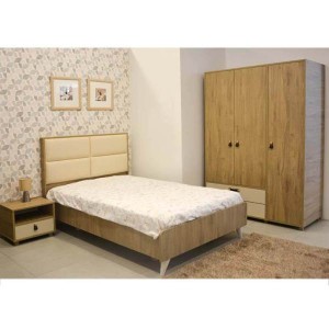 Chambre enfant DETENTE (Lit 120/90 cm  +Table de nuit +Penderie )