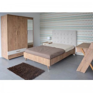 Chambre enfant RIM ( Lit 190/120 + Penderie +Table de nuit )