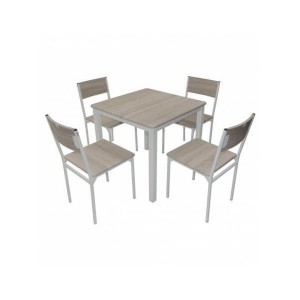 PACK SALLE A MANGER TABLE SERENA + 4 CHAISES SERENA
