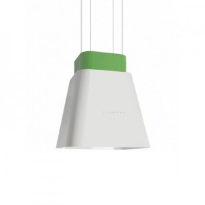Hotte centrale 50 cm blanc 438150 silverline 