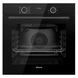 FOUR ENCASTRABLE ÉLECTRIQUE VENTILÉ FOCUS F721B 65 LITRES - NOIR