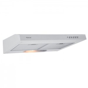 HOTTE CASQUETTE FOCUS F602W 60CM - BLANC