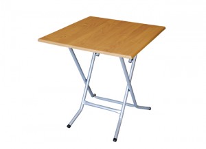 Table pliante carré 70*70 cm PVC
